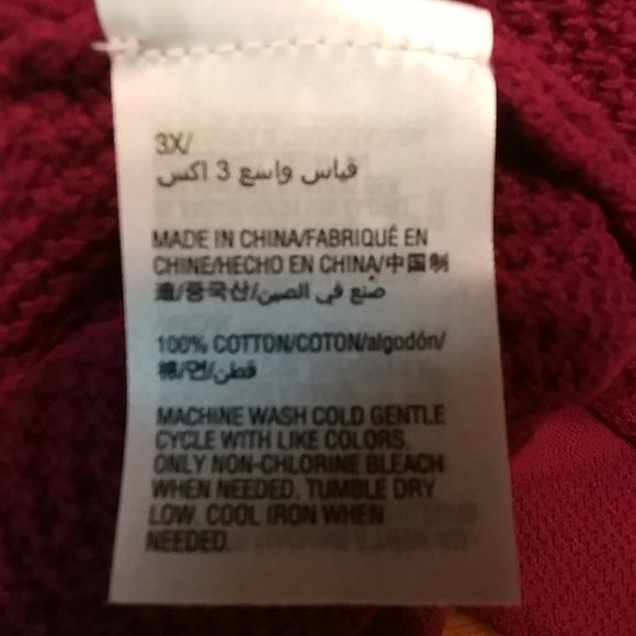 Karen Scott Women's Sweater Plus Textured Pullover - Picture 6 of 6